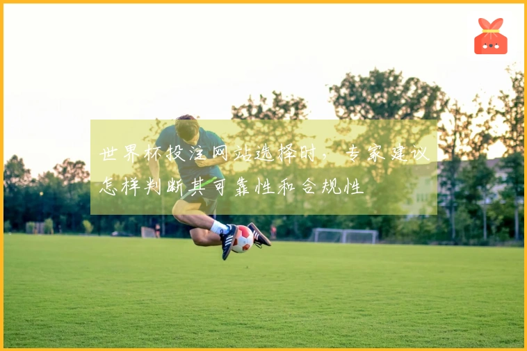 世界杯投注网站选择时，专家建议怎样判断其可靠性和合规性